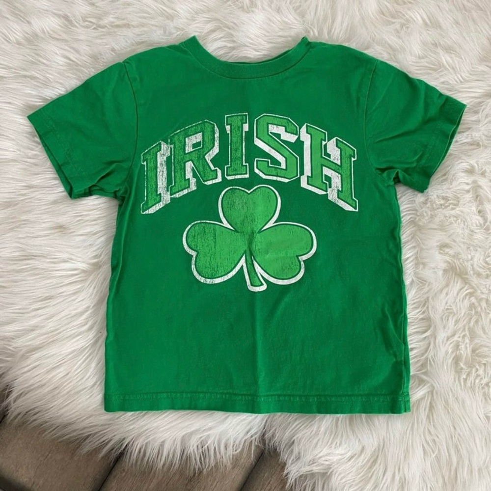 Irish Green T-Shirt Child Size 4